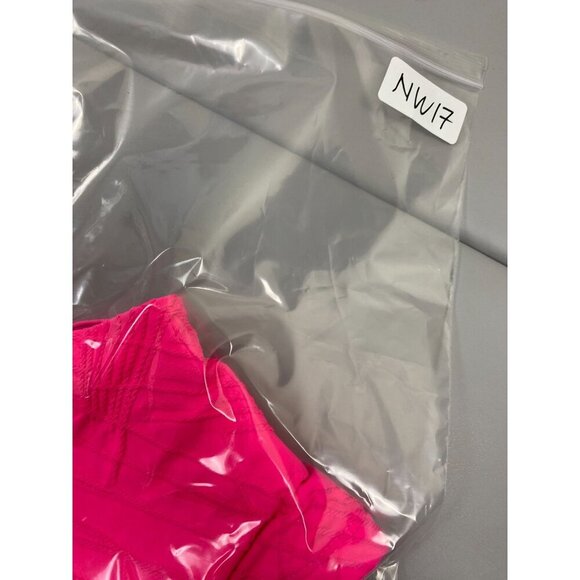 Onzie Mudra Neon Pink Sports Bra Size Medium /Large Athletic Barbie Activewear - Picture 8 of 8